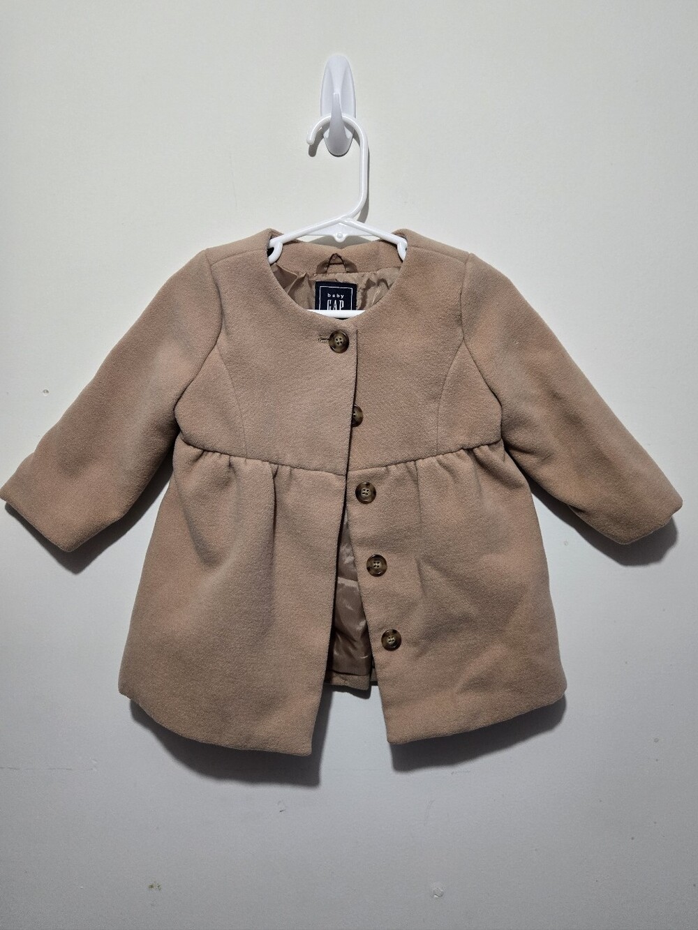 GAP Toddler Peacoat in Camel Tan